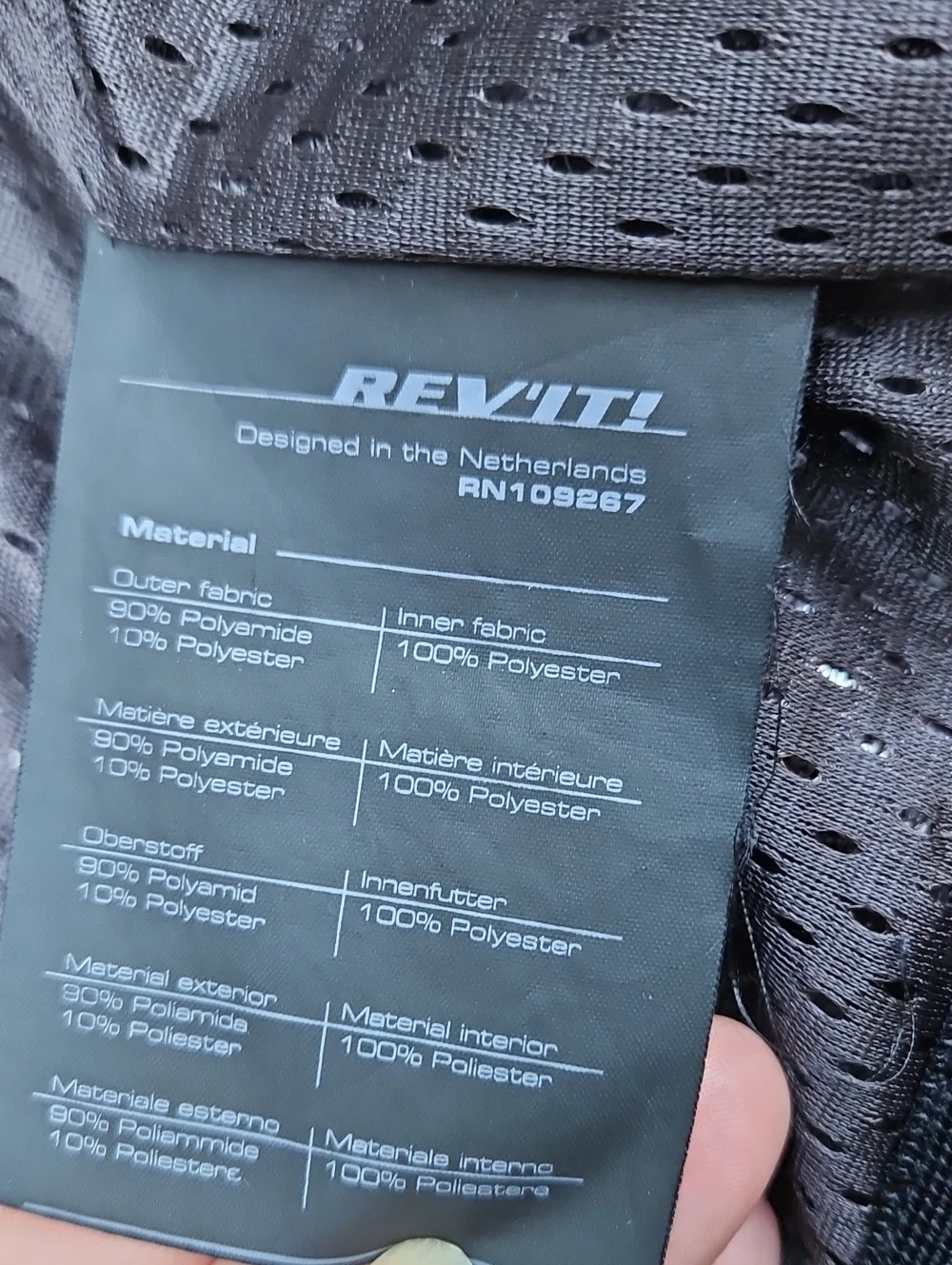 Revit Sand 5 H20 Jacket. AA Rating